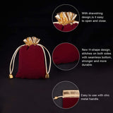 1 Set Gift Pouches, 24Pcs Velvet 912cm Mixed Color Bags with Drawstring for Jewellery Candy Festival Present Storage