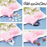 50 pc 50 Pcs Velvet Bags, Calabash Shape Drawstring Jewelry Pouches Small Candy Gift Bags for Christmas Wedding Birthday Party Favors, Hot Pink 9x7cm(3.54"x2.75")