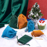 1 Set Elite Velvet Jewelry Pouches Bags, Gift Bag, Mixed Color, 36pcs/set