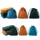1 Set Elite Velvet Jewelry Pouches Bags, Gift Bag, Mixed Color, 36pcs/set