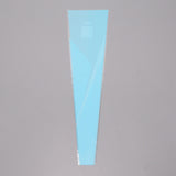 2 Bag OPP Gift Bags, Single Flower Packaging Bags, with Word Just For You and Crown Pattern, Light Sky Blue, 45x12.4x0.01cm