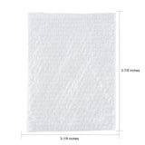 100 pc Plastic Bubble Out Bags, Bubble Cushion Wrap Pouches, for Mailing and Packaging, Clear, 10x8cm