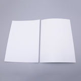 Craspire Sponge EVA Sheet Foam Paper Sets, With Adhesive Back, Antiskid, Rectangle, White, 30x21x0.15cm