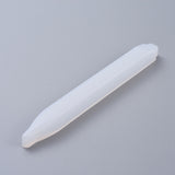 1PCS Pen Epoxy Resin Silicone Molds, Ballpoint Pens Casting Molds, for DIY Candle Pen Making Crafts, White, 149x13x12mm