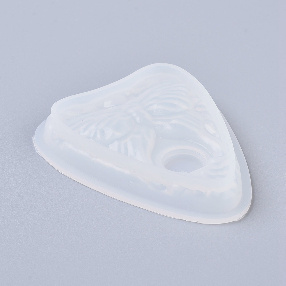 CRASPIRE Pendant Silicone Molds, Resin Casting Molds, For UV Resin, Epoxy  Resin Craft Making, Butterfly, White, 151x77x6mm