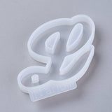Letter DIY Silicone Molds, For UV Resin, Epoxy Resin Jewelry Making, Letter.L,  46x57x8mm, Inner Diameter: 38x35mm
