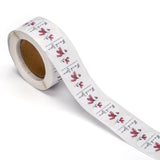 Craspire 1 Inch Thank You for Supporting My Small Business Stickers, Adhesive Roll Sticker Labels, for Envelopes, Bubble Mailers and Bags, Mixed Color, 25mm, 500pcs/roll