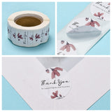 Craspire 1 Inch Thank You for Supporting My Small Business Stickers, Adhesive Roll Sticker Labels, for Envelopes, Bubble Mailers and Bags, Mixed Color, 25mm, 500pcs/roll