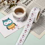 Craspire 1 Inch Thank You for Supporting My Small Business Stickers, Adhesive Roll Sticker Labels, for Envelopes, Bubble Mailers and Bags, Mixed Color, 25mm, 500pcs/roll