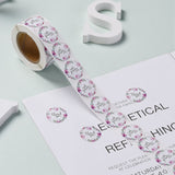 Craspire 1 Inch Thank You Stickers, Adhesive Roll Sticker Labels, for Envelopes, Bubble Mailers and Bags, Colorful, 25mm, 500pcs/roll