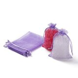 10 pc Organza Bags, with Ribbons, 15x10cm