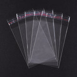 200 pc Cellophane Bags, Clear, 11x6cm, Unilateral Thickness: 0.0125mm, Inner Measure: 8.8x6cm