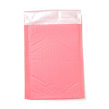 20 pc Matte Film Package Bags, Bubble Mailer, Padded Envelopes, Rectangle, Salmon, 27x17.2x0.2cm