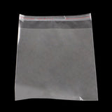 100 pc OPP Cellophane Bags, Rectangle, Clear, 17.5x14cm, Unilateral Thickness: 0.035mmm, Inner Measure: 14.5x14cm