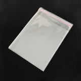50 pc OPP Cellophane Bags, Rectangle, Clear, 31x22cm, Unilateral Thickness: 0.035mm, Inner Measure: 27x21cm