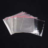 100 pc OPP Cellophane Bags, Rectangle, Clear, 17.5x22cm, Unilateral thickness: 0.035mm, Inner measure: 14.5x22cm