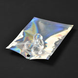 20 pc Rectangle Zip Lock Plastic Laser Bags, Resealable Bags, Clear, 14.9x10.5cm, Hole: 8mm, Unilateral Thickness: 2.7 Mil(0.07mm)