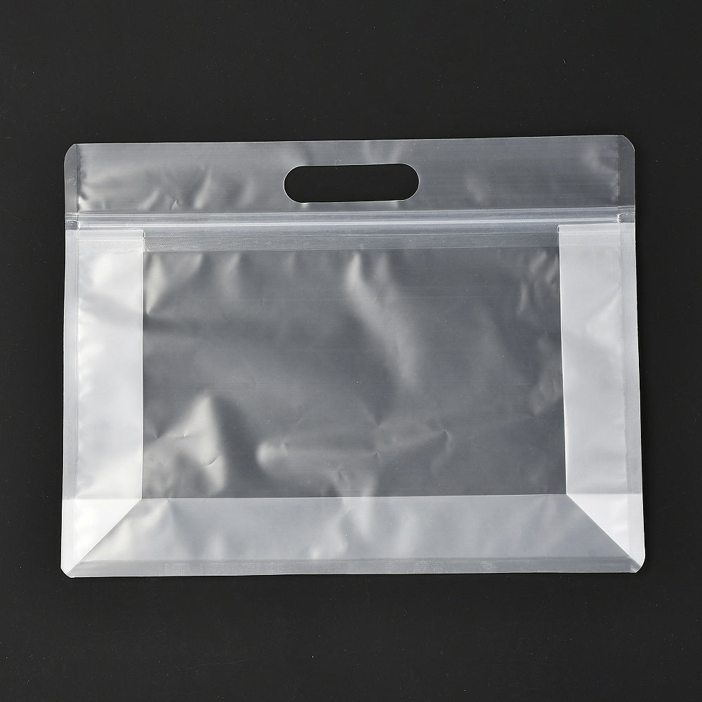 Liquid Pouch w Zip Lock | Clear Glossy (SUPZ-LQPPEG)