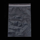 50 pc Plastic Zip Lock Bags, Resealable Packaging Bags, Top Seal, Self Seal Bag, Rectangle, Clear, 32x22cm, Unilateral Thickness: 2 Mil(0.05mm)