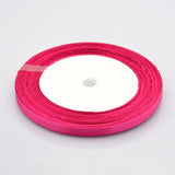 1 Roll Double Face Satin Ribbon, Polyester Ribbon, Light Salmon, 1/8 inch(3mm) wide, about 880yards/roll(804.672m/roll)