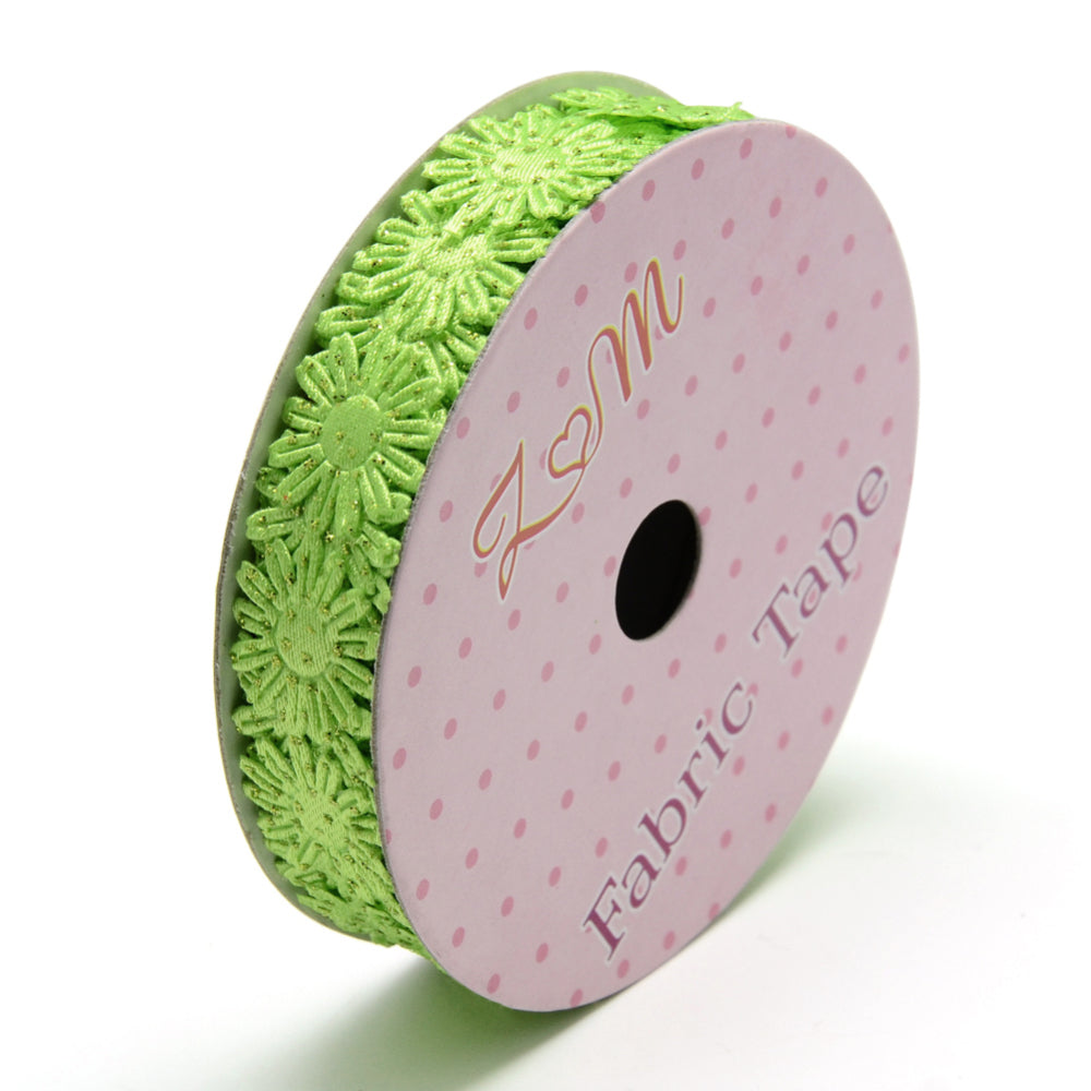 20 Yard Polyester Organza Ribbon,  with Golden Hot Stamping, for DIY Gift Packing, Flower Packaging, Heart Pattern, 3/8 inch(10mm), about 10 yards/roll(9.14m/roll)