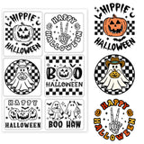 Craspire Custom PVC Plastic Clear Stamps, for DIY Scrapbooking, Photo Album Decorative, Cards Making, Halloween Themed Pattern, 160x110x3mm