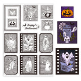 Craspire PVC Stamps, for DIY Scrapbooking, Photo Album Decorative, Cards Making, Stamp Sheets, Film Frame, Stamp Pattern, 21x14.8x0.3cm