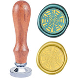 Lace Wood Handle Wax Seal Stamp
