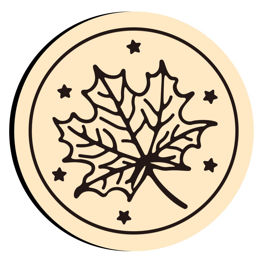Leaf Wax Seal Stamps - CRASPIRE