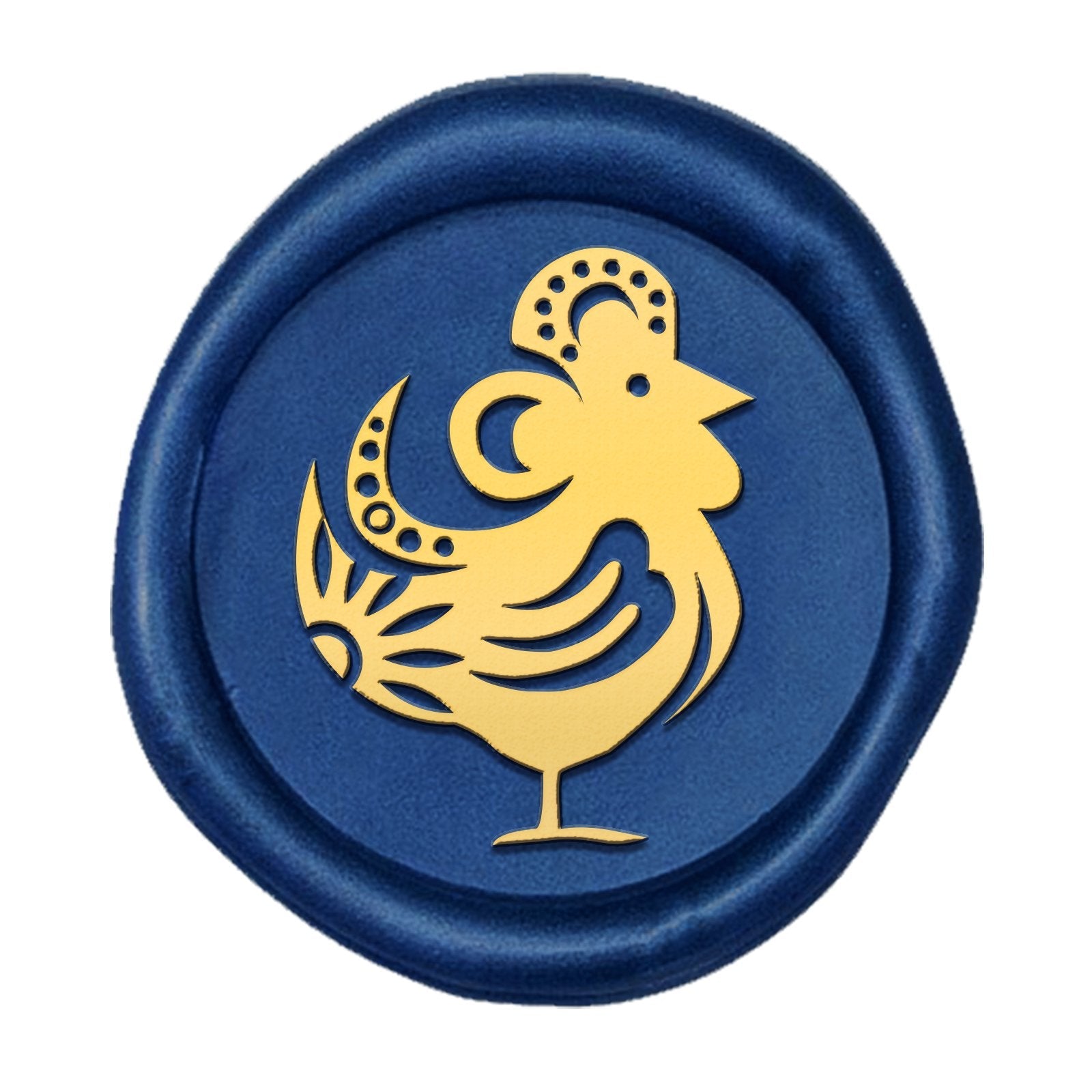 Rooster Chinese Zodiac Wax Seal Stamps - CRASPIRE