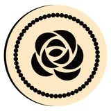 Rose 3D Wax Seal Stamp Head 25mm