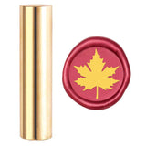 Wax Seal Stamp Maple Leaf Sealing Wax Stamps Plant Mini